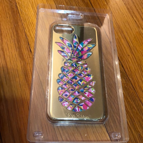 Lilly Pulitzer Accessories - Lily Pulitzer pineapple iPhone 7/8 case